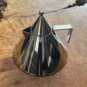 Stainless Steel Alessi Italian kettle  1970s
